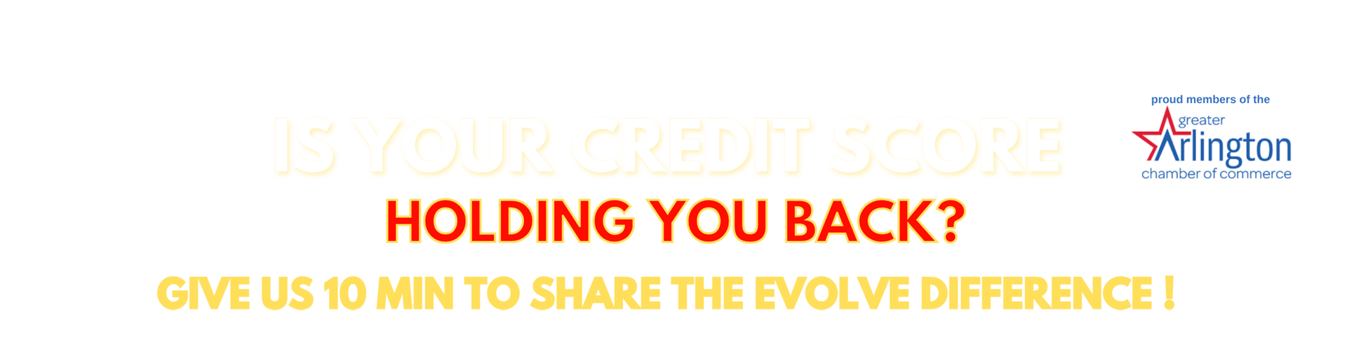 Evolve Credit Repair contact header mobile